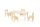 Tisch Owlaf HPL höhenverstellbar, rechteckig, 120 x 75,beige