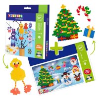 Bügelperlen-Set Ostern & Weihnachten Übersicht