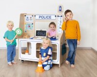 Rollenspiel Kinder spielen Polizei