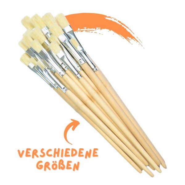 Flachpinsel, 20er-Set 300