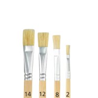 Flachpinsel, 20er-Set