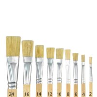 Großes Flachpinsel-Set, 45er - Größen
