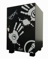 Cajon 42 cm, Graffiti schwarz