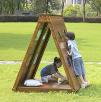 Outdoor Spielhütte Farbenspiel Kinder