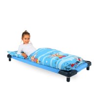 Stapelliege blau 140 cm, 2er Set