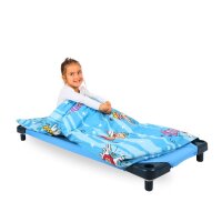 Stapelliege blau 140 cm, 2er Set