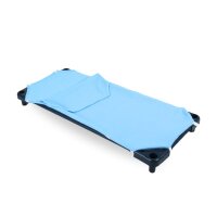 Stapelliege blau 140 cm, 2er Set