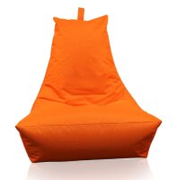 Sitzsack Thron orange