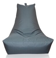 Sitzsack Thron grau