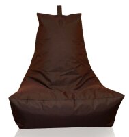 Sitzsack Thron braun