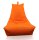 Sitzsack Thron orange