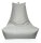 Sitzsack Thron silber