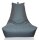 Sitzsack Thron grau