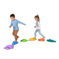 Balanciersteine mit Kindern