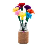 Krepp-Papier 12er Pack Bastelbeispiel
