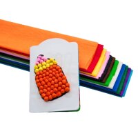Krepp-Papier 12er Pack Bastelbeispiel