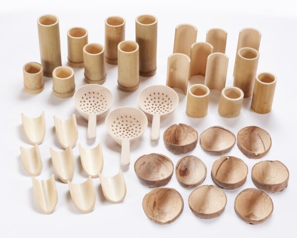 Natürliche Mess- und Schöpfer Set, 39-tlg.
