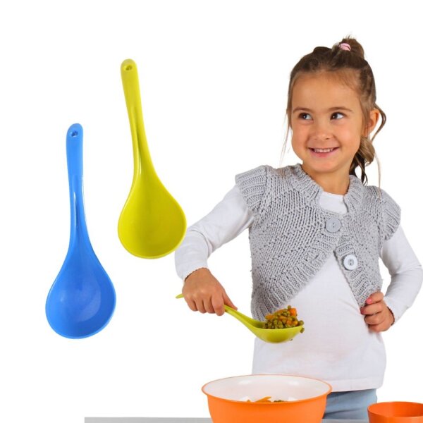 Kinder Schöpfkelle mit Kind