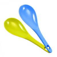 Kinder Servierlöffel blau oder grün