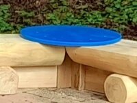 Sandkasten Eck-Element blau