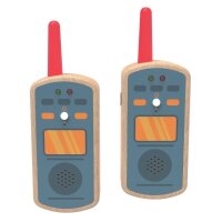 Holz Walkie-Talkie, 2er Set