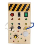 u3-multi Aktivitaetsboard Holz Motorikspielzeug