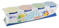 Kinder Softknete, 4 Pastellfarben , 600 g