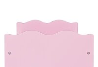 Puppenbett Rosa, 4-tlg. Frontal Bettkopf