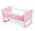 Puppenwiege Rosa, 4-tlg.