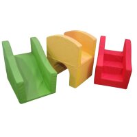 Spielpolster Brücke, 3-tlg Einzel-elemente