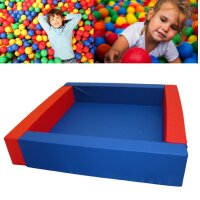 Ballbad Quadrat, Kunstleder 5-tlg. mit Kindern