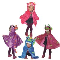 Kostümset Monster, 4-tlg