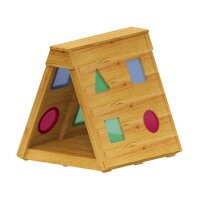 Outdoor Zwergenkrabbelhütte Farbenspiel