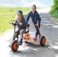 Toptrike Shuttle Trike Maxi mit 2 Kindern
