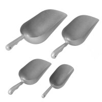 Mehlschaufeln 4er Set, Metall