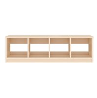 Garderobenbank Sockel 120 cm, 4 Plätze