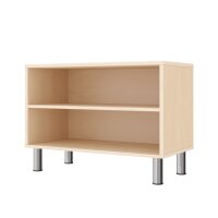 Regalschrank mit Füßen seitlich