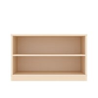 Regalschrank mit Sockel von vorne
