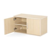 Hängeschrank 44-80, 2 Türen, 1 Tür offen