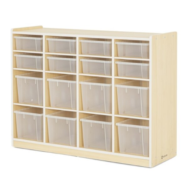 Regalschrank 16 Fächer inkl. Boxen