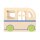 Food Truck Kinde schauen aus dem Fenster