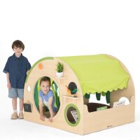 Spiel- und Lesehöhle mit Kindern