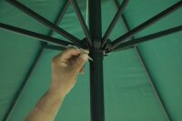 Sonnenschirm Drehsicherung