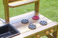 Outdoor Spielküche Detail  Herd