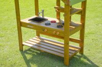 Outdoor Spielküche Detail Herd