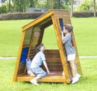 Outdoor Cabana mit Kindern