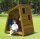 Outdoor Cabana mit Kind, lesend