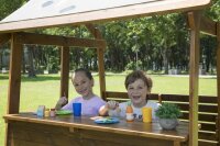 Outdoor Picknick Haus Detail Kinder