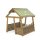 Outdoor Picknick Haus von hinten