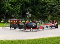 Rote Eisenbahn, im Außengelände